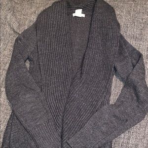 Cute dark grey cardigan - H&M